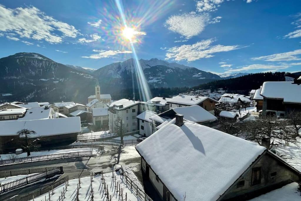 Swiss Chalet Near Flims Trin Exterior foto